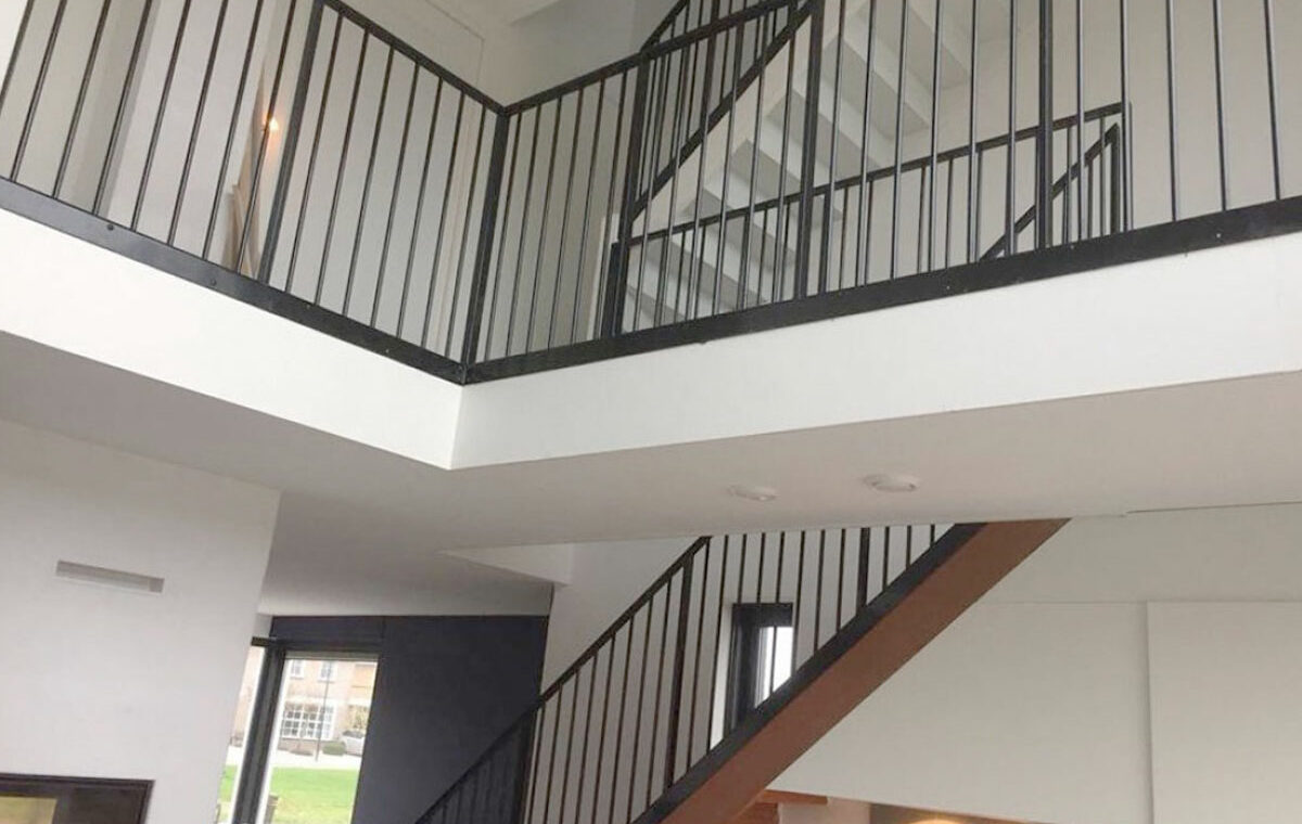 hoogte balustrade trapgat