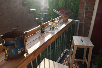 balkon inrichten mannen