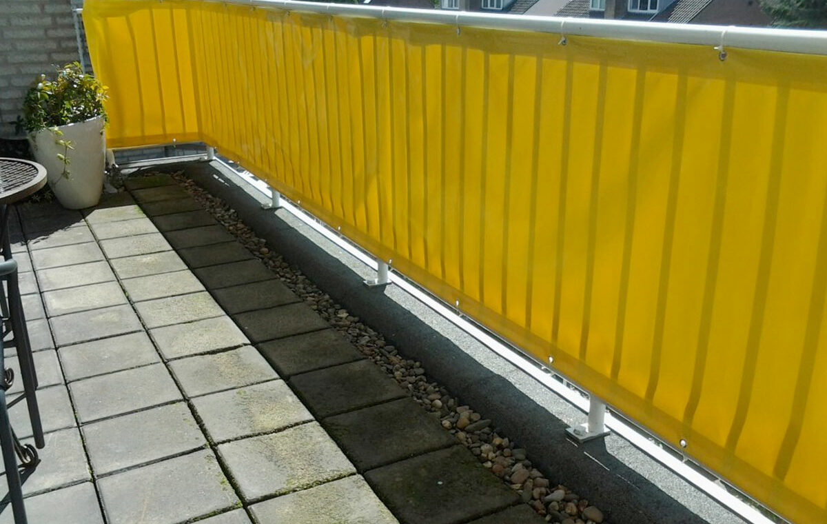 balkondoek geel