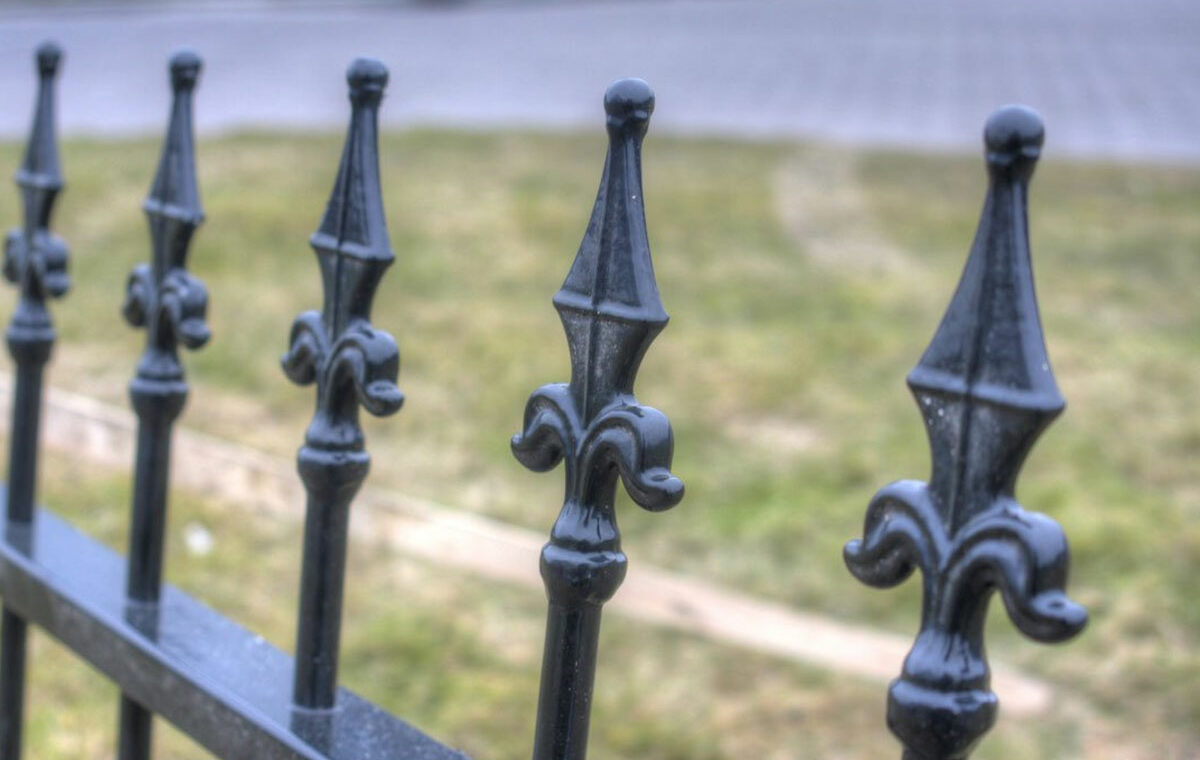 sierhekwerk met punten