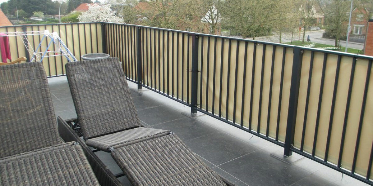 balkondoeken op maat pvc zeil