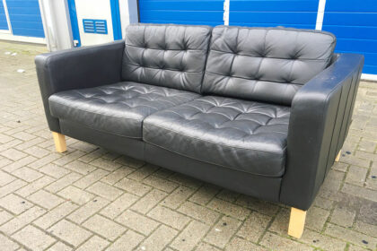leren ikea banken