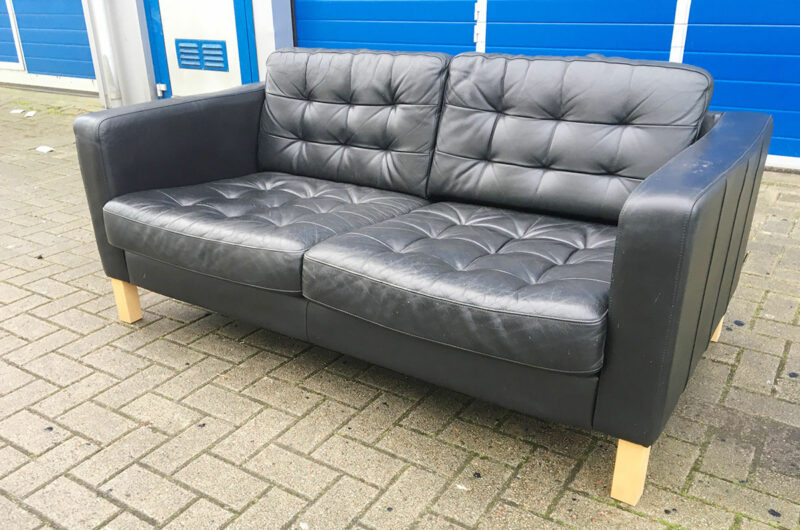 leren ikea banken