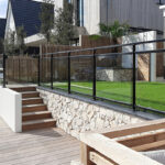 metalen glas balustrades