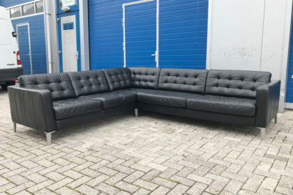 tweedehands leren bank kopen