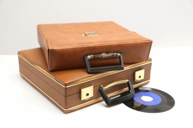 tweedehands platenkoffer