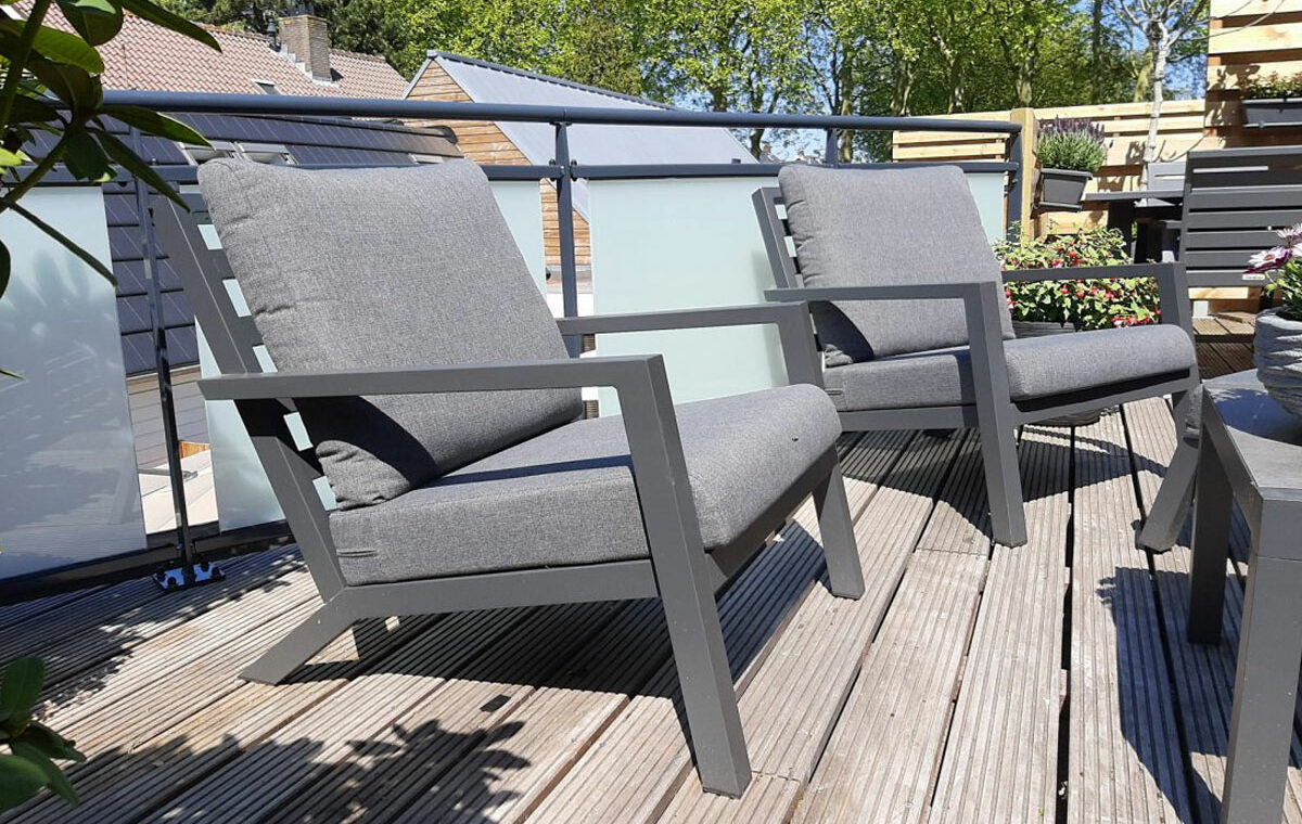 glazen balkonhek voor privacy