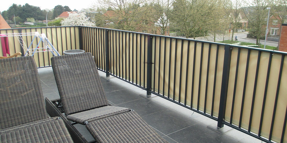 windscherm voor balkon op maat