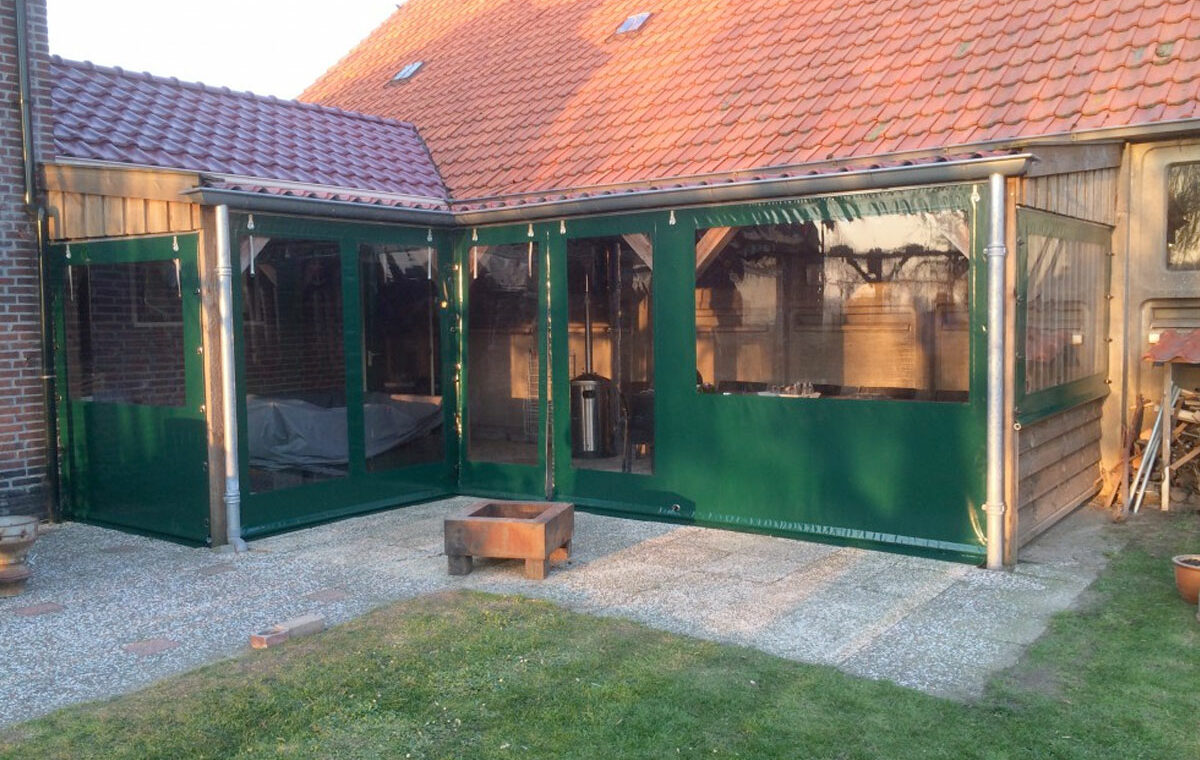 zeilen voor overkapping