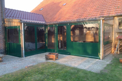 zeilen voor overkapping