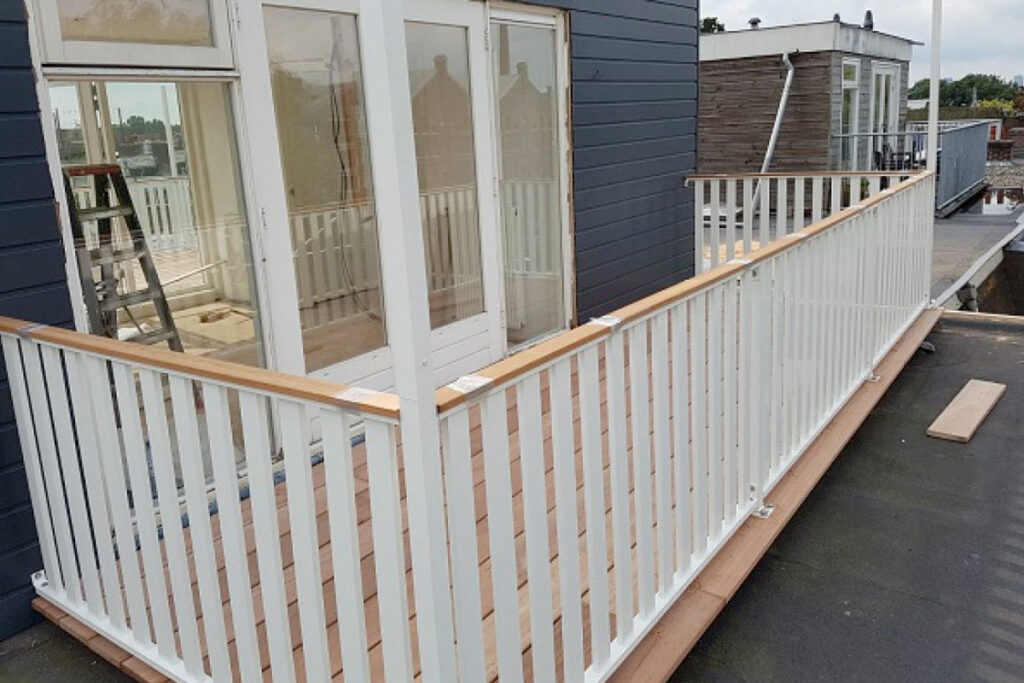 aluminium balkonhekken