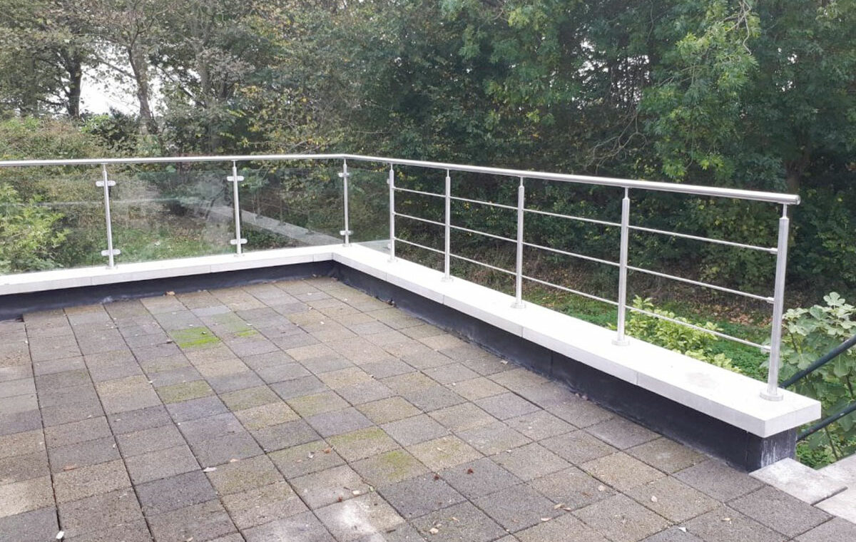 RVS hekwerk balkon