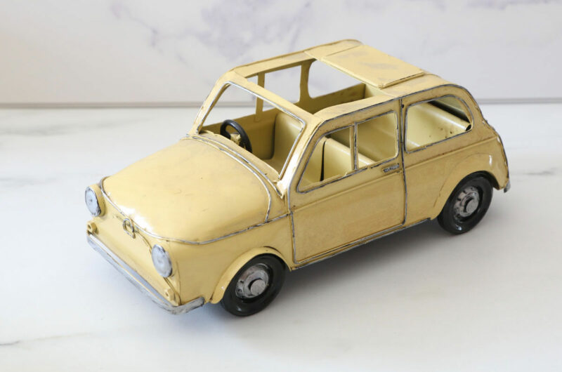 Verzamelen van blikken auto's