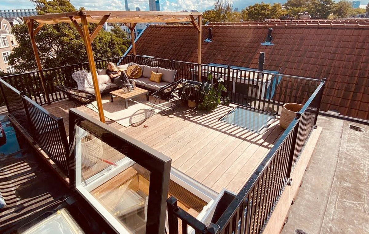 Dakterras Amsterdam