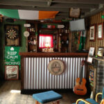 mancave in garage