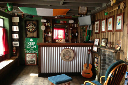 mancave in garage