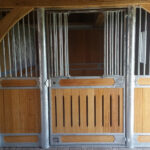 paardenbox met draaideur