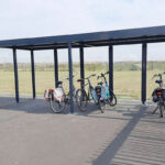stalen fietsenstalling