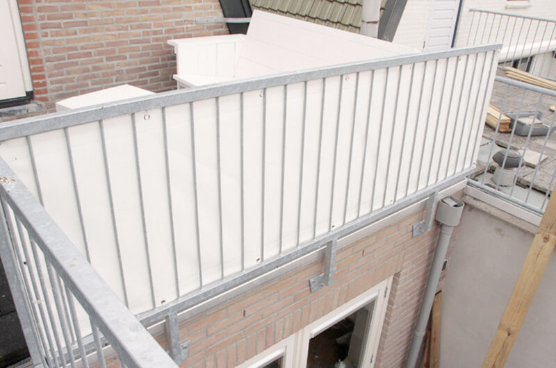 Balkondoeken van PVC zeil