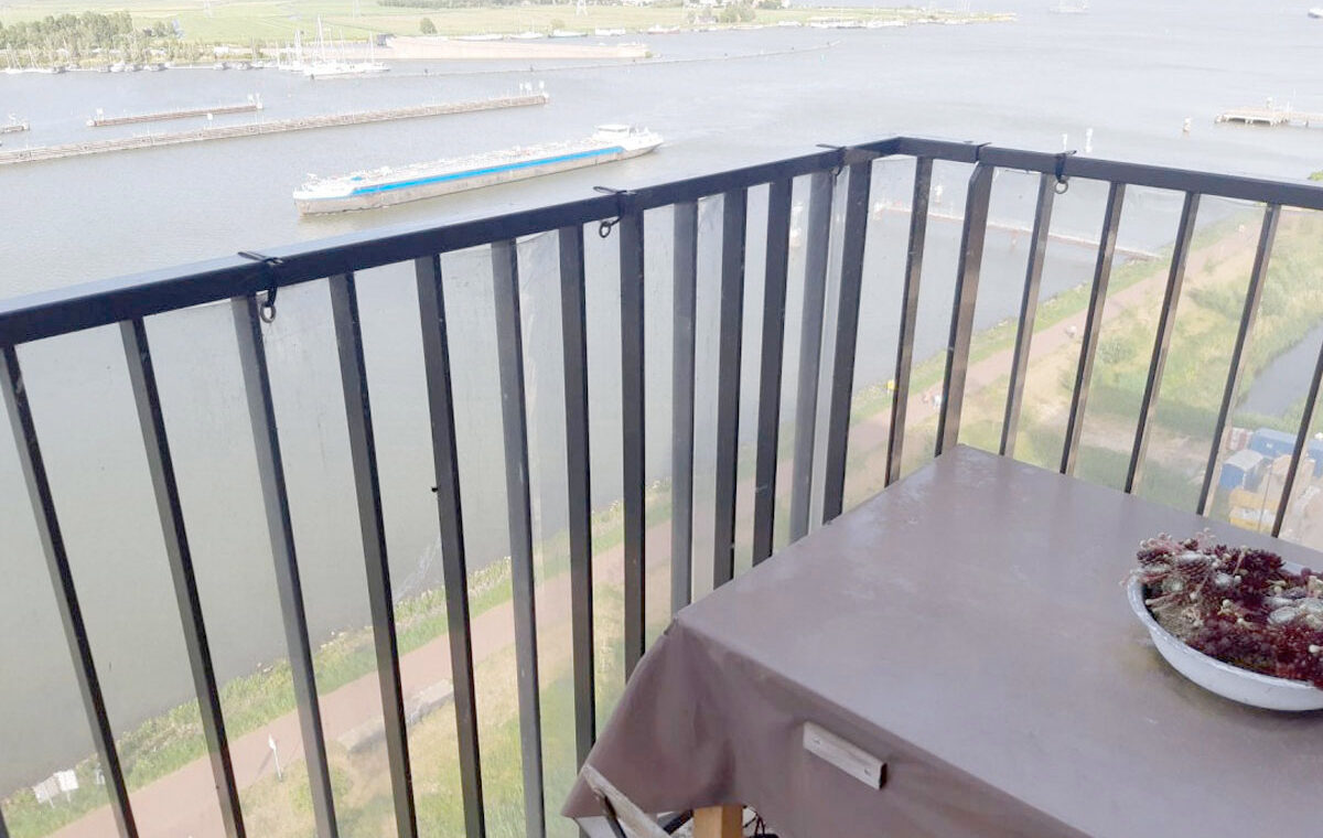 Doorzichtig balkondoek