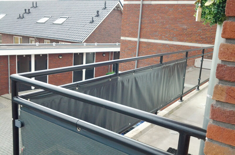 Minder wind op balkon