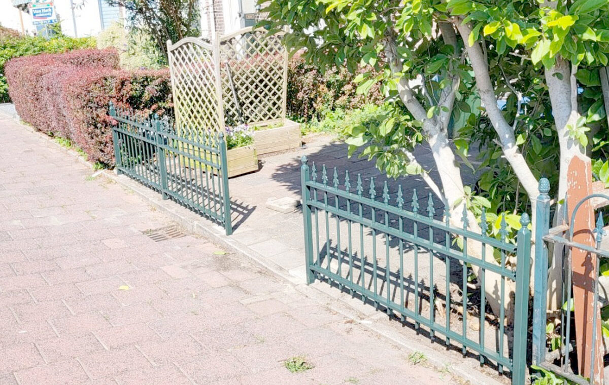 Sierhekwerk met punten