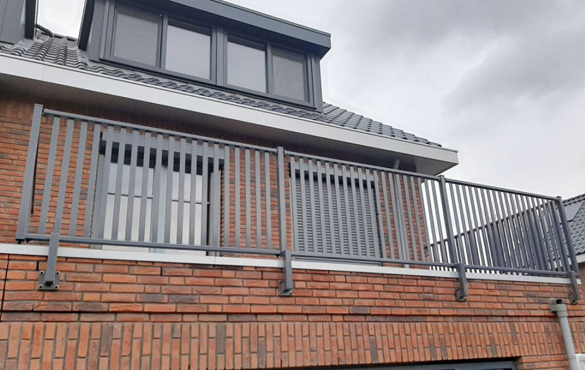 Stalen balustrade in Friesland laten maken