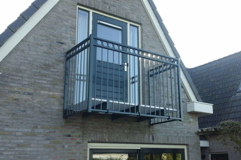 Stalen balustrade voor balkon