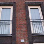 Stalen frans balkonhek