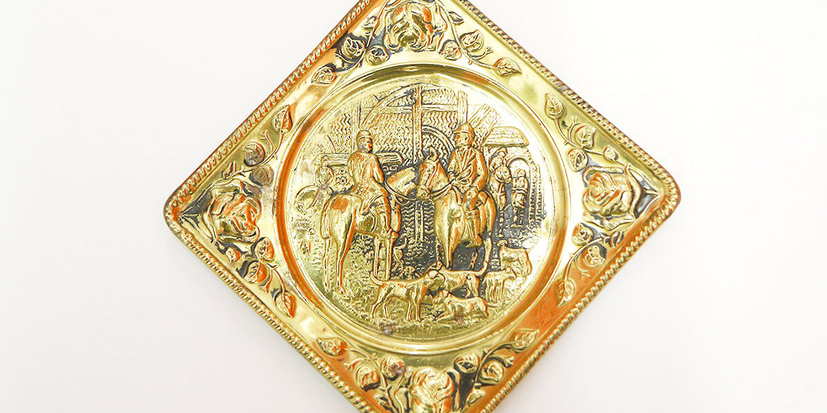 Toepassingen koperen wandbordjes