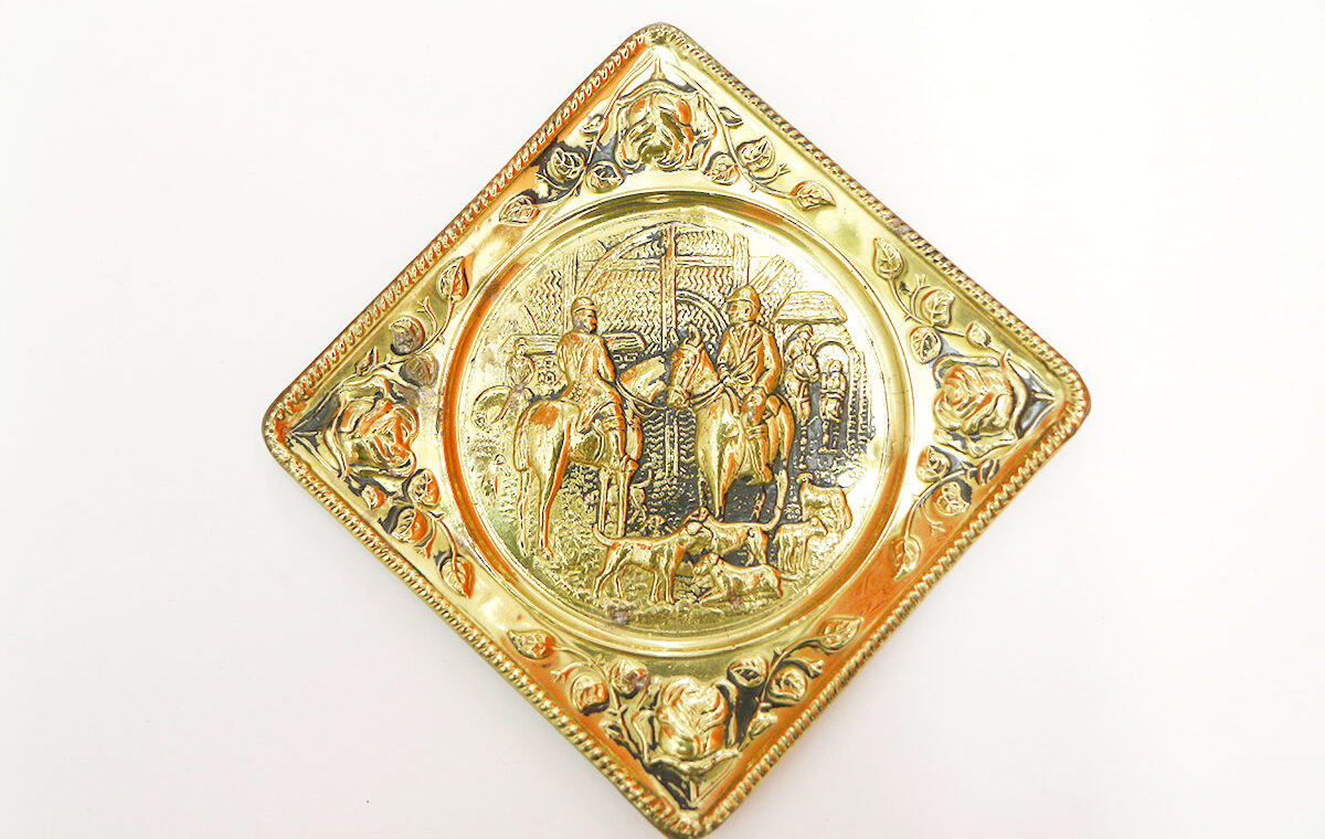 Toepassingen koperen wandbordjes