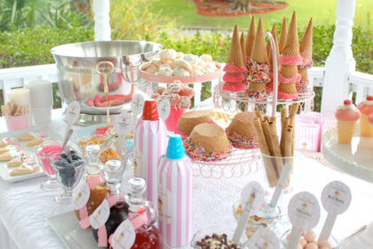 Wat is een ijs buffet