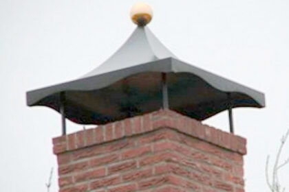 Wat gebeurt er al je schoorsteenkap eraf valt