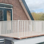 Aluminium balkonhekken showroom