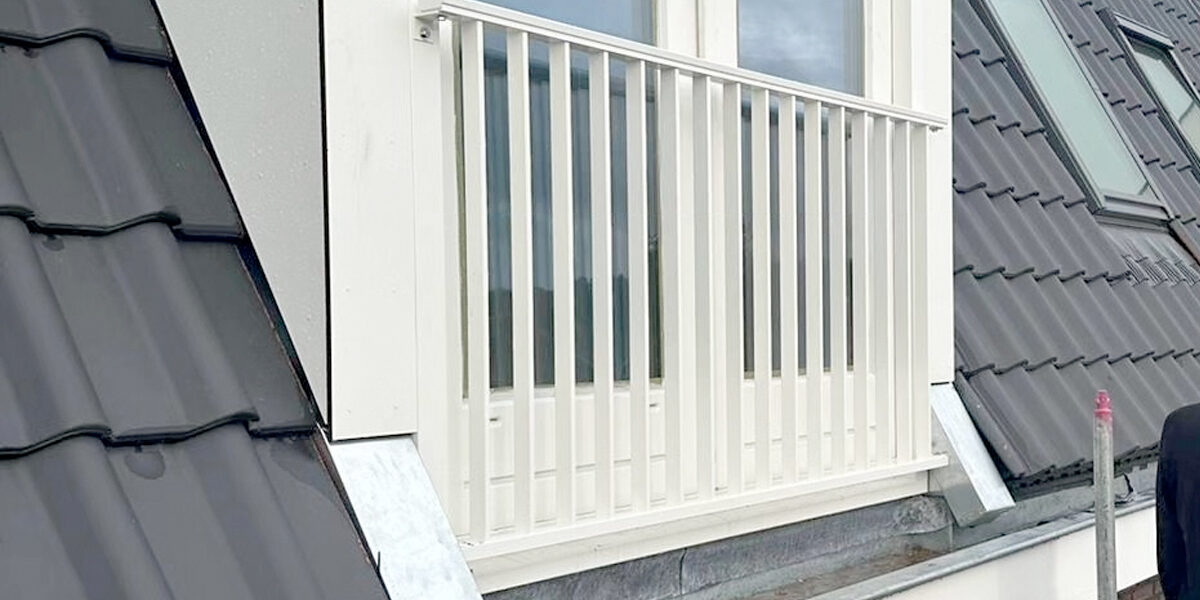 Aluminium Frans balkonhek