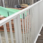 Aluminium hekwerk plaasten