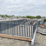 Aluminium hekwerk voor dakterras