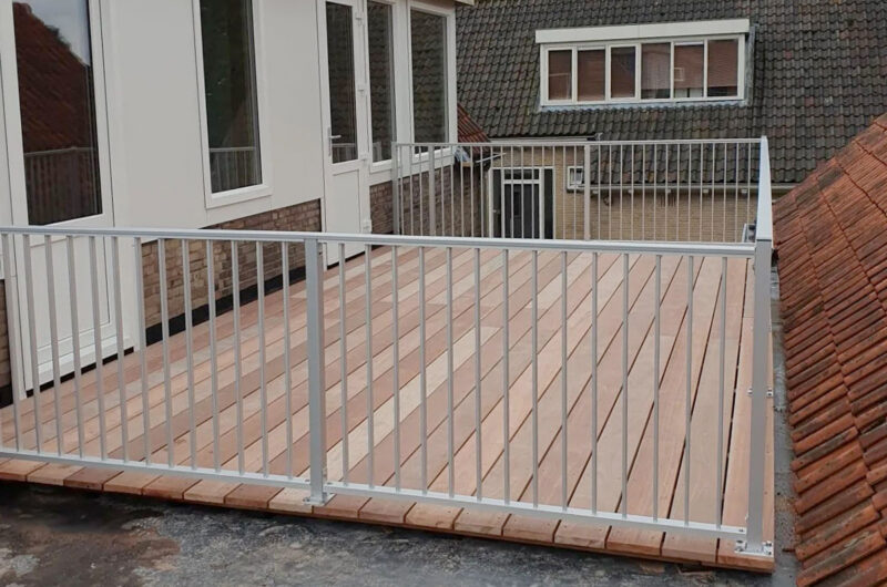 Balustrade van aluminium laten maken