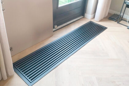 convectorput rooster zwart