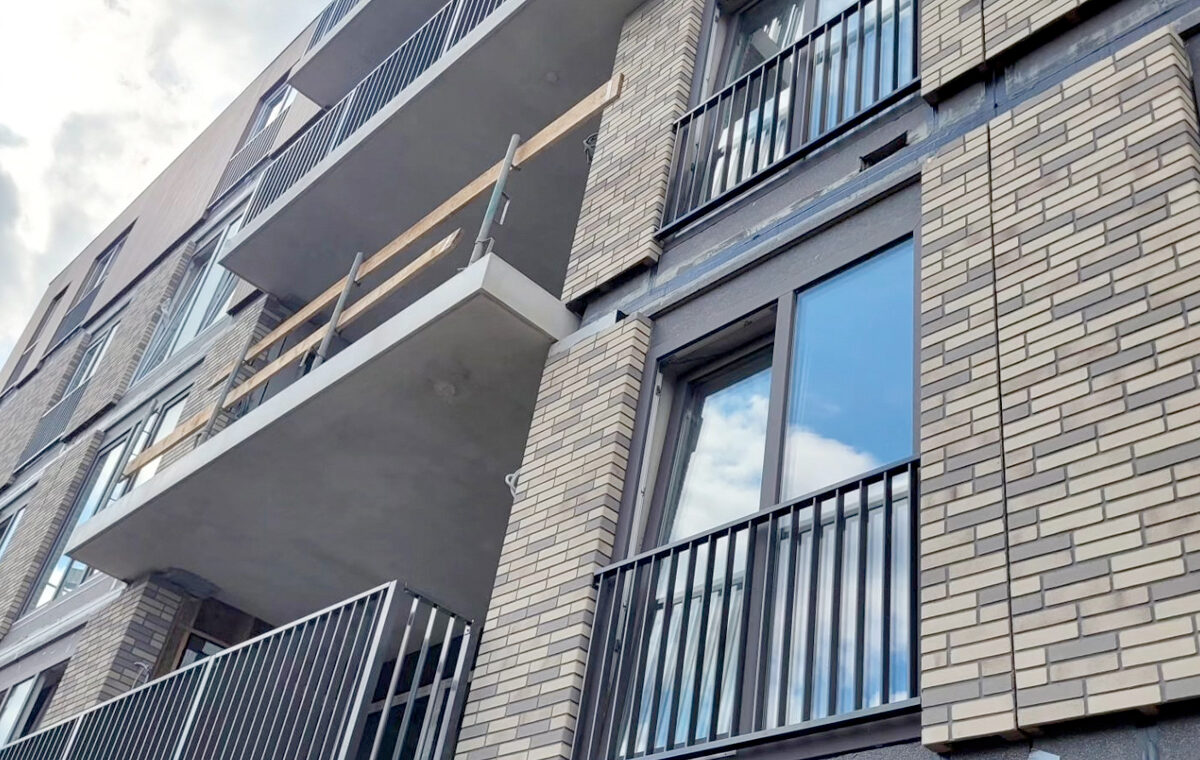 Franse balkonhekken van aluminium