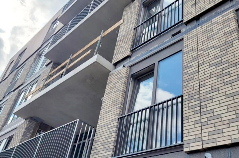 Franse balkonhekken van aluminium