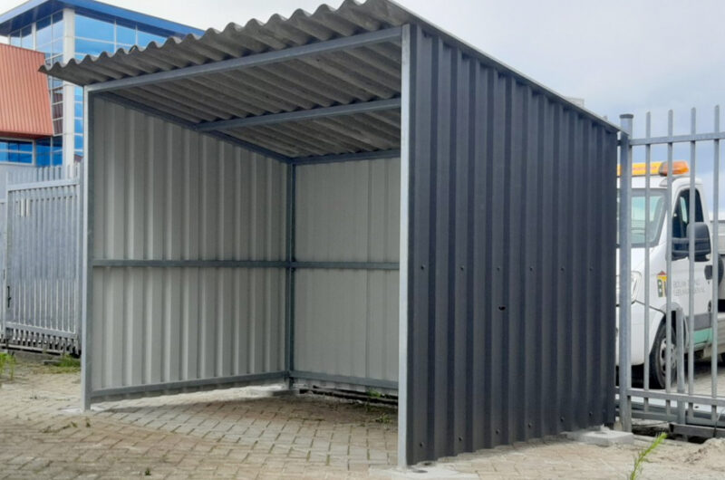 kleine fietsenstalling laten maken