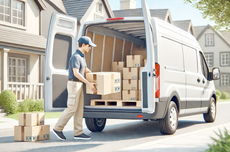 Koerier in Amsterdam