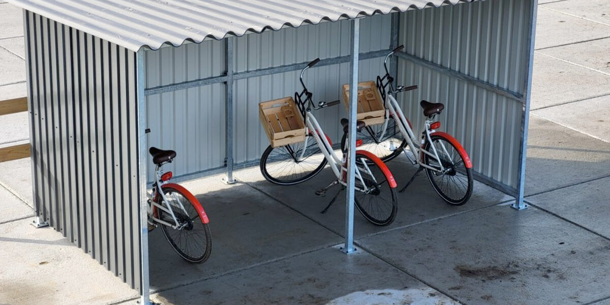 stalen fietsenhok bestellen