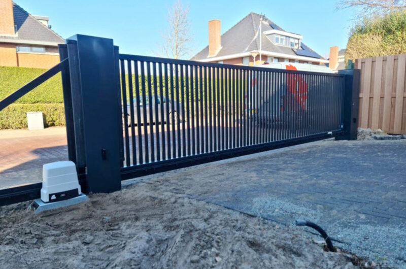 Stalen schuifpoorten