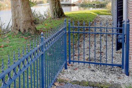 Tuinhekwerk van staal