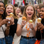 IJs verkopen op koningsdag