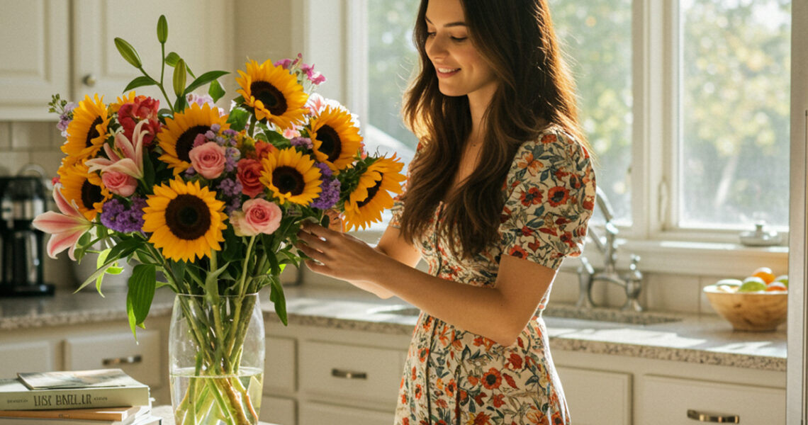 bloemschikken makkelijke bloemen