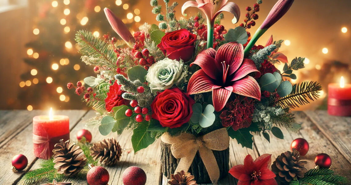 bloemschikken met droogbloemen