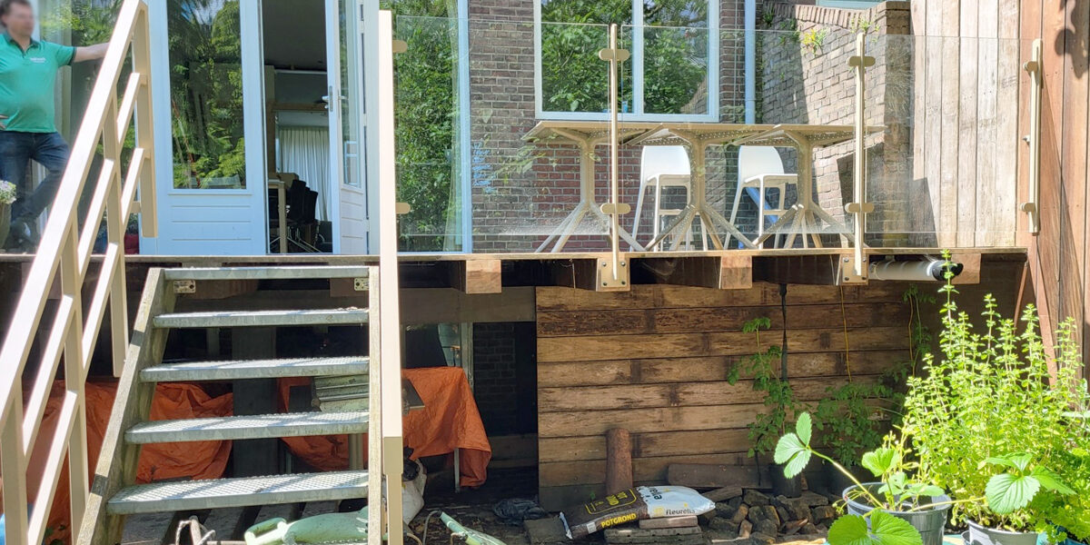 Glazen balustrade en veiligheid